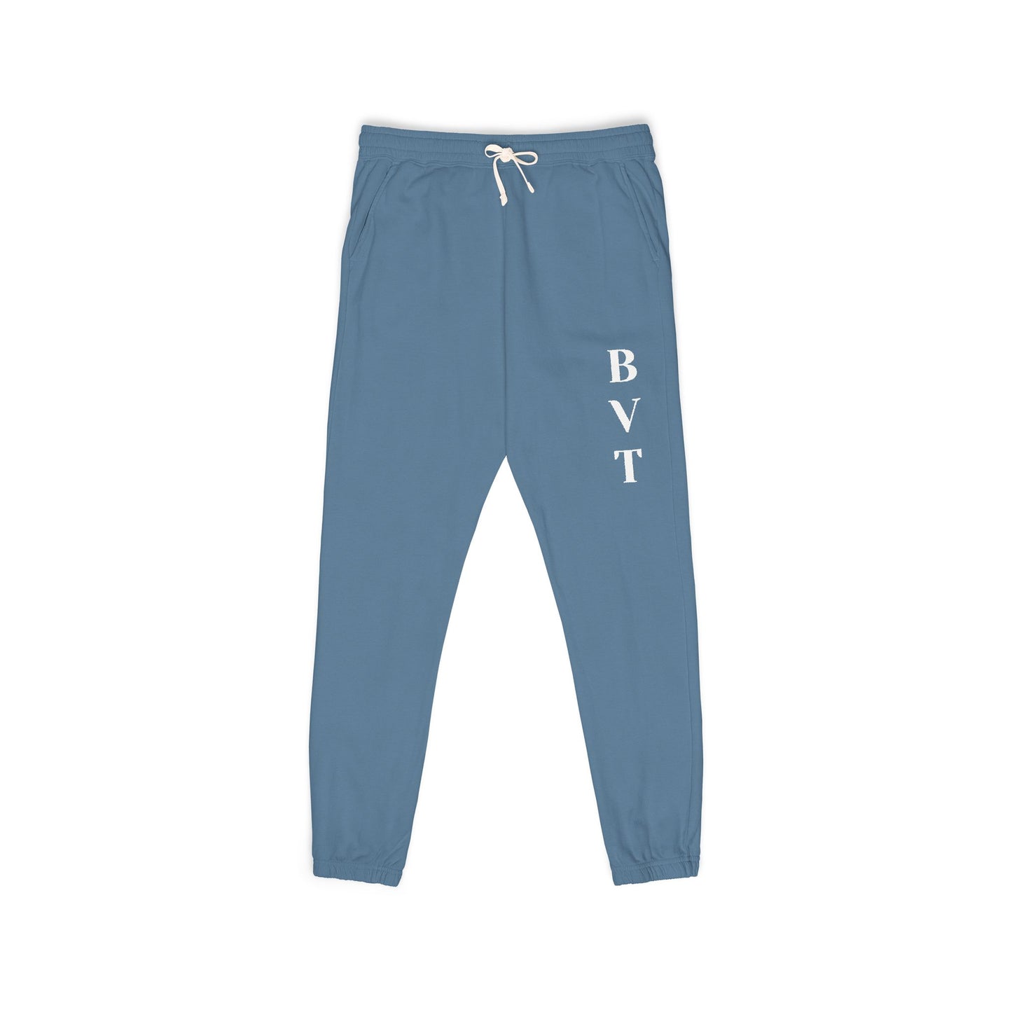 Unisex Fleece Sweatpants  BVT Garment-Dyed