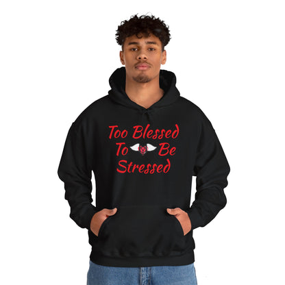 Too Blessed Hooded Sweatshirt