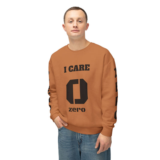 I Care Zero Crewneck Sweatshirt