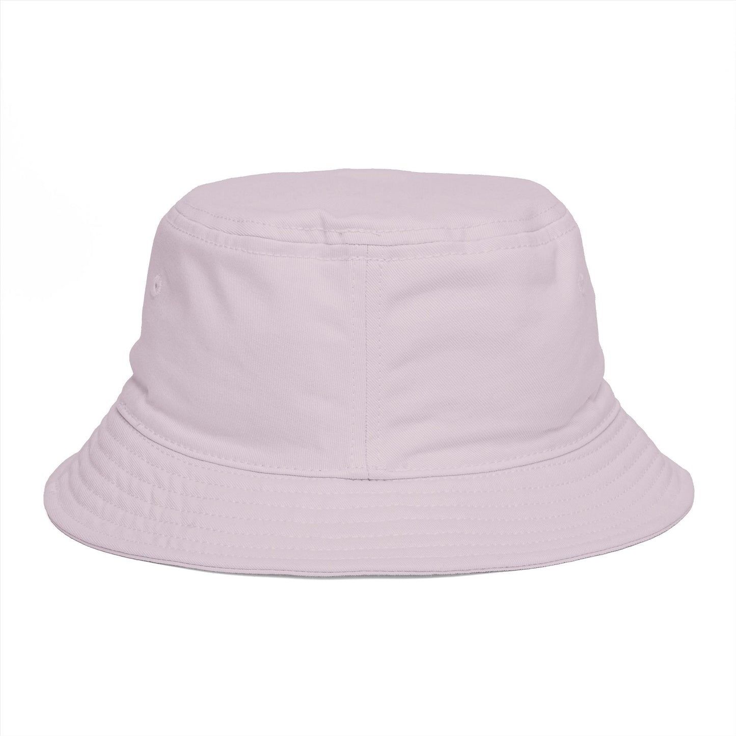 BVT Monogram Bucket Hat — Brown Casual Streetwear Sun Hat
