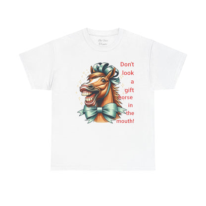 Gift Horse Cotton Tee