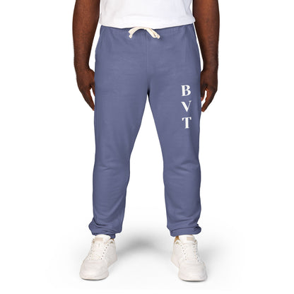 Unisex Fleece Sweatpants  BVT Garment-Dyed