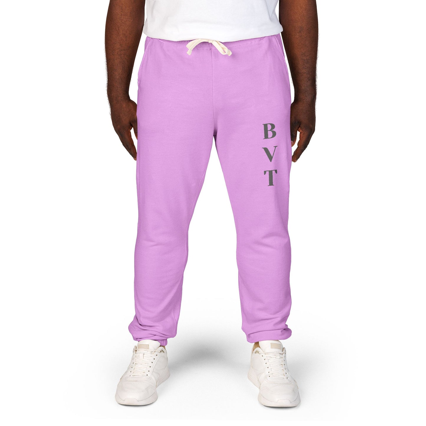 Unisex Fleece Sweatpants  BVT Garment-Dyed