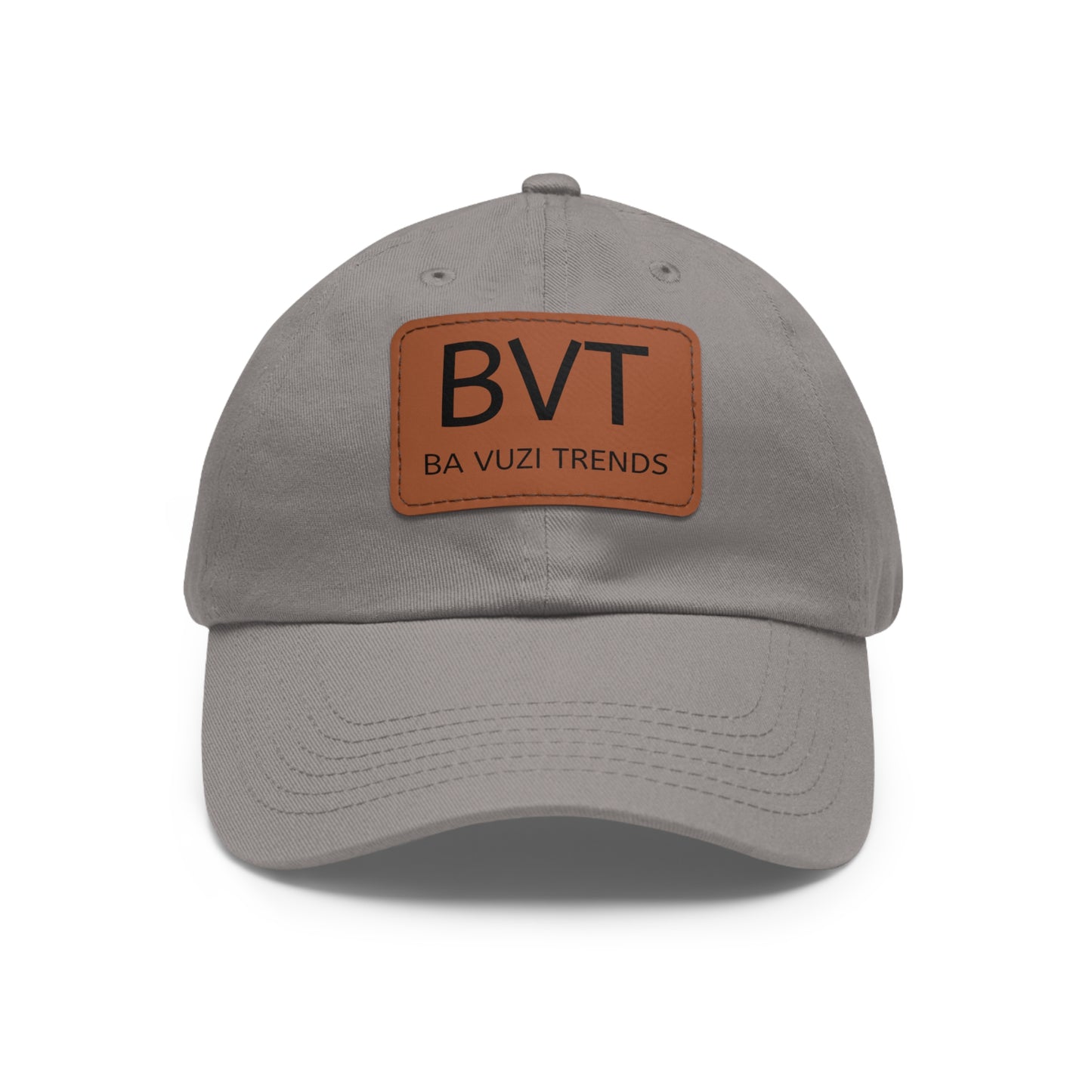 BVT Dad Hat with Leather Patch