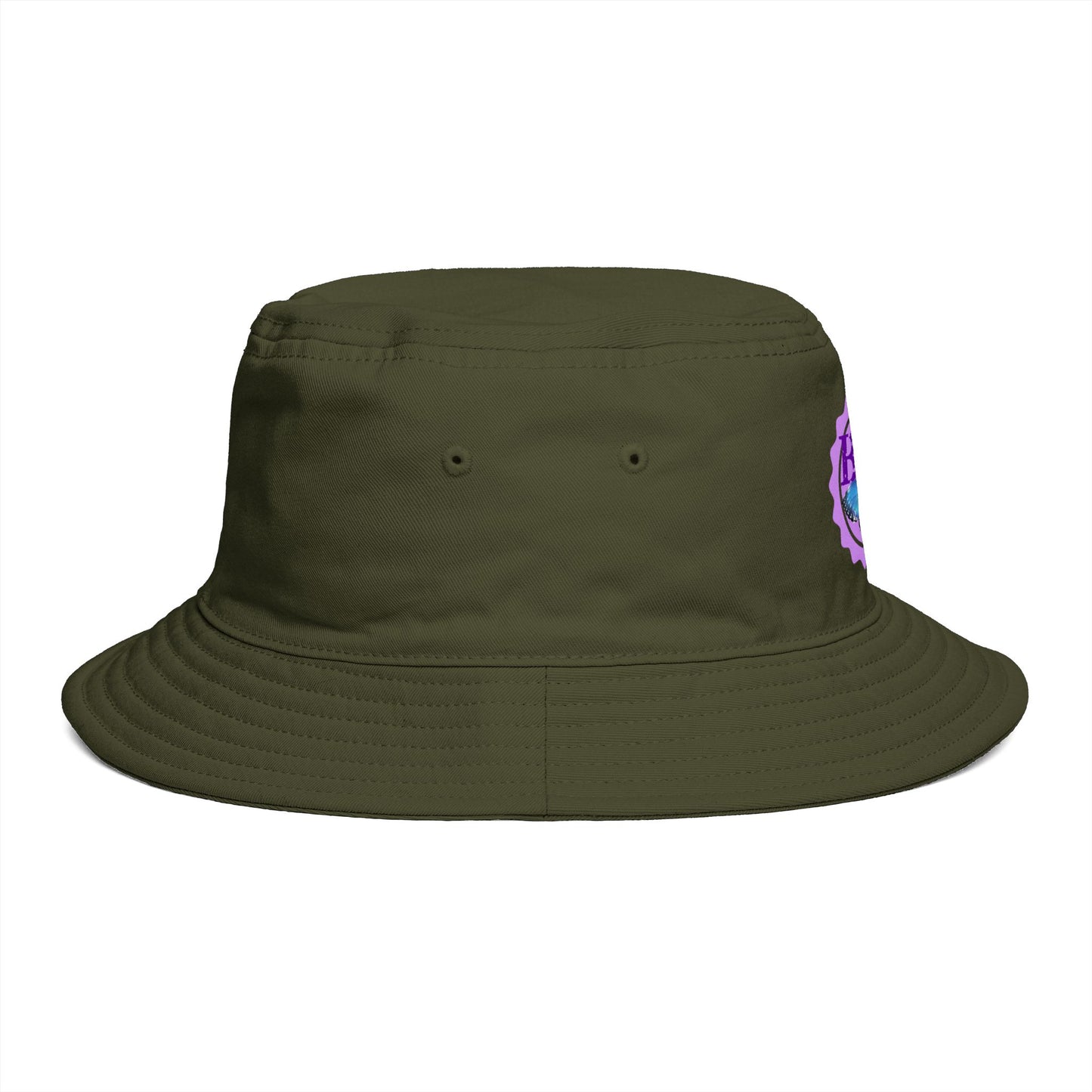 BVT Butterfly Logo Bucket Hat — Casual Sun Hat