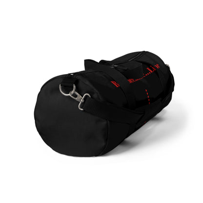 Balance...the...Line Duffel Bag — Black Gym & Travel Tote