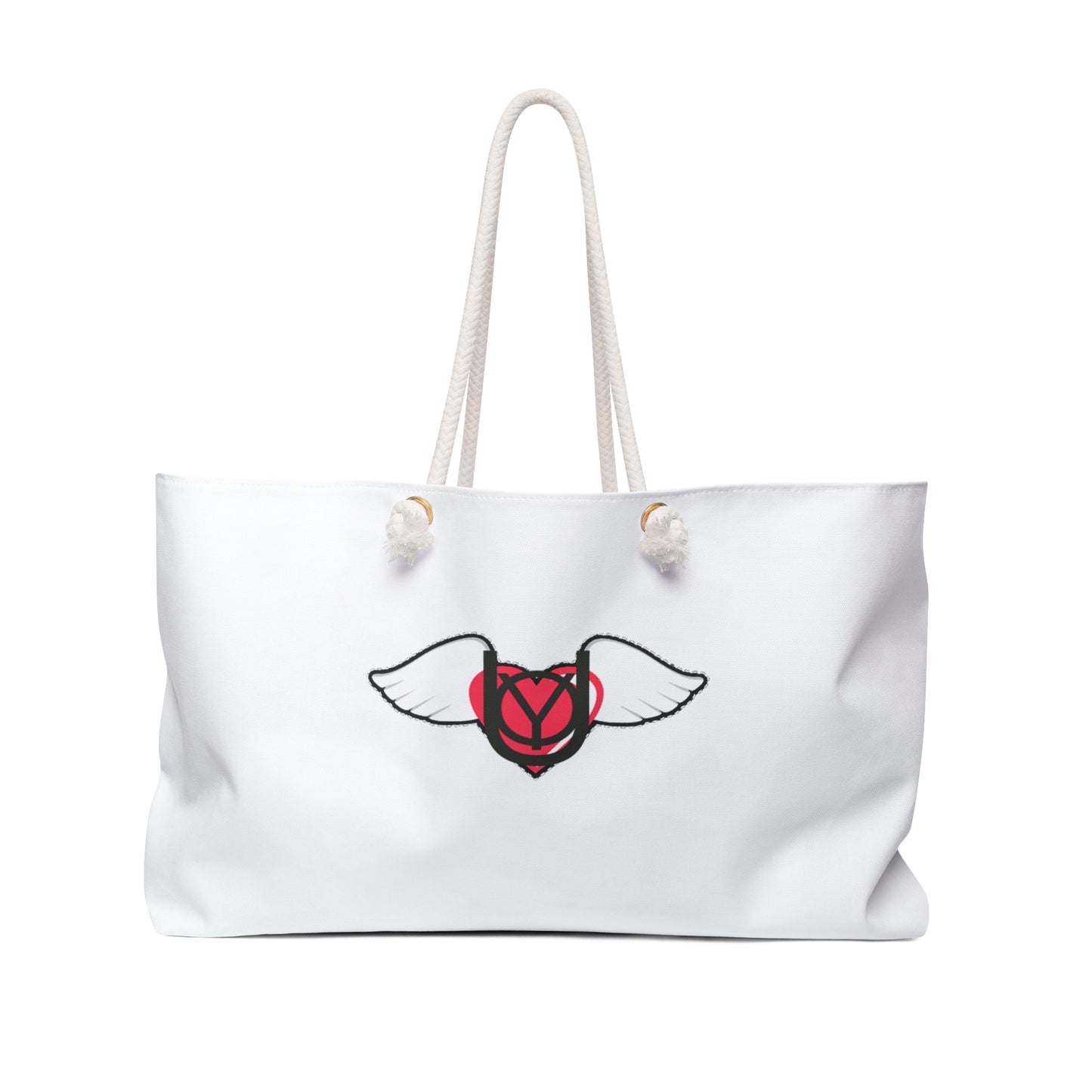 Embrace You Weekender Bag – Winged Heart Travel Tote