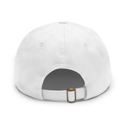 Butterfly Patch Dad Hat — BVT Logo White Cap