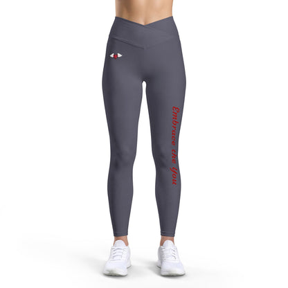 Embrace You Women’s Luxe Leggings Red