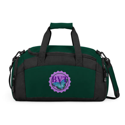 Butterfly Monogram Gym Bag — BVT Fitness Duffel