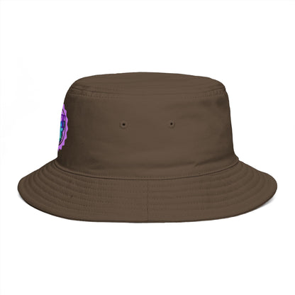 BVT Butterfly Logo Bucket Hat — Casual Sun Hat