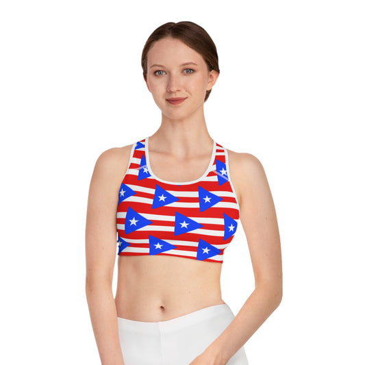 Puerto Rico Sports Bra