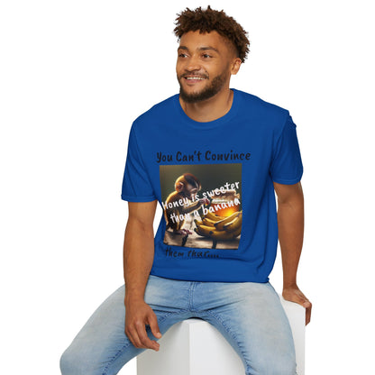 Honey and Banana Graphic T-Shirt — "You Can't Convince"