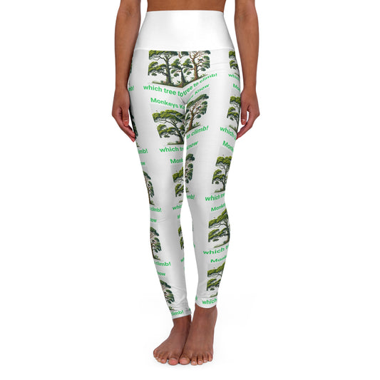 Monkeys Know Yoga Leggings