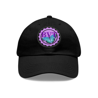 Ba Vuzi Trends Hat Leather Patch (Rd)