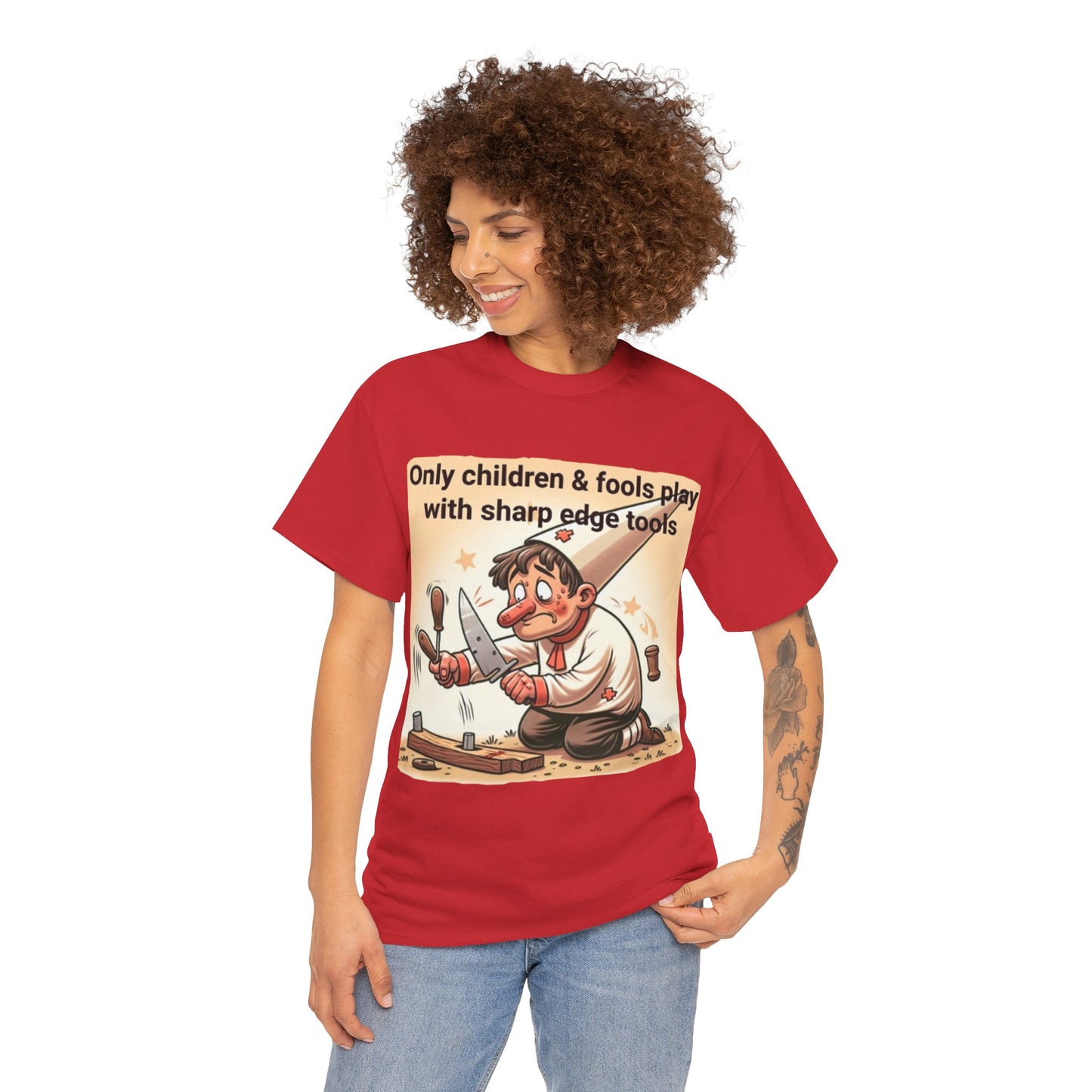 Fools & Sharp Tools Cotton Tee