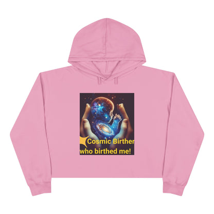 Cosmic Birther Hoodie | Creator Hands Graphic
