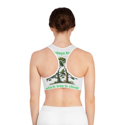 Monkeys Know Sports Bra