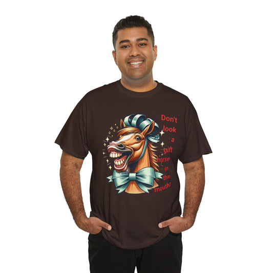 Gift Horse Cotton Tee