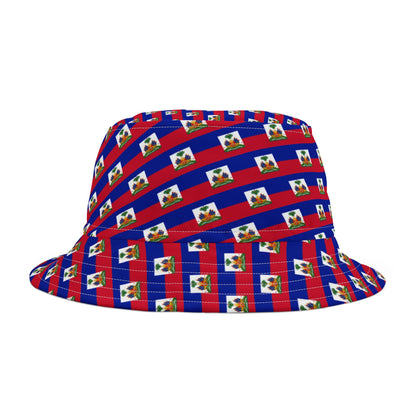 Haiti Hat Mini Patterned Bucket