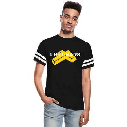 Got Bars Sport T-Shirt - black/white