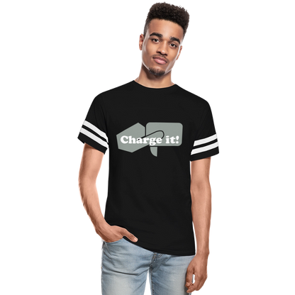 Charge It Sport T-Shirt - black/white