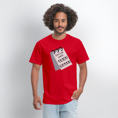 Take Notes T-shirt - red
