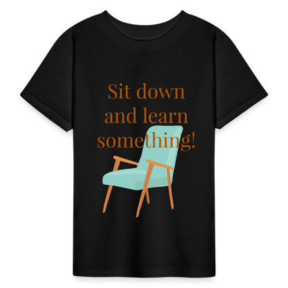 Sit Down Youth T-Shirt - black
