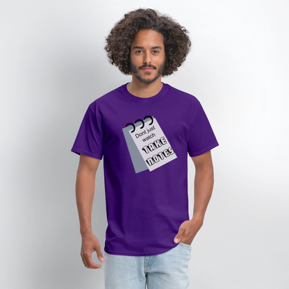 Take Notes T-shirt - purple