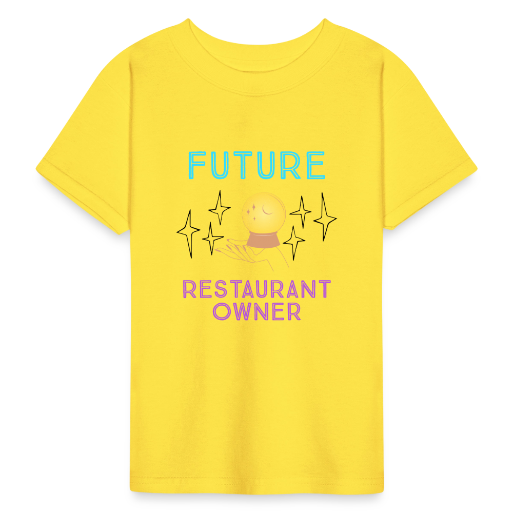 Future Owner Youth T-Shirt - yellow