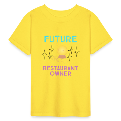 Future Owner Youth T-Shirt - yellow