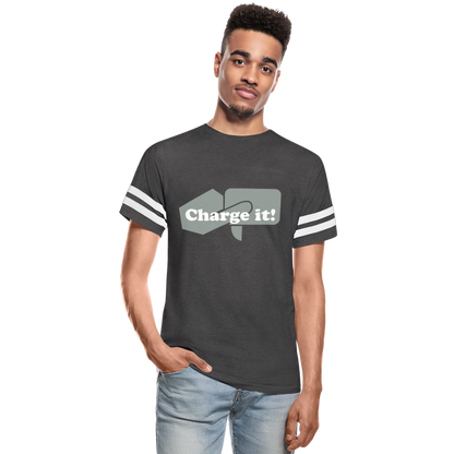Charge It Sport T-Shirt - vintage smoke/white