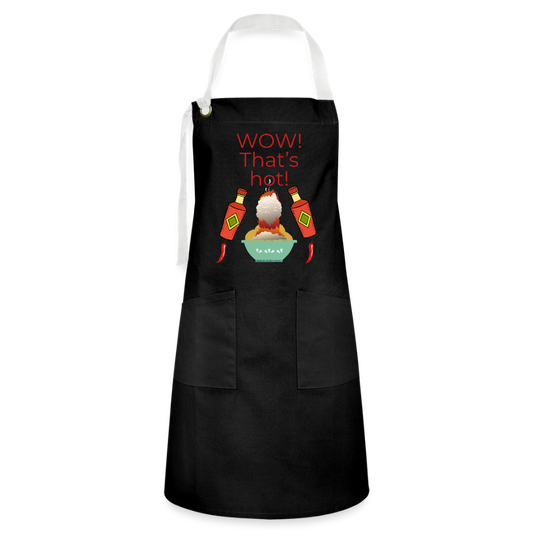 That's Hot Artisan Apron - black/white