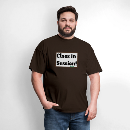 Class In Session T-shirt - brown