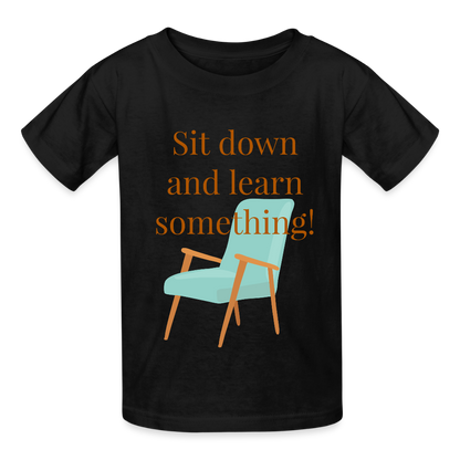 Sit Down Youth T-Shirt - black