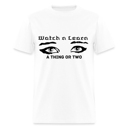 Watch n Learn T-shirt - white