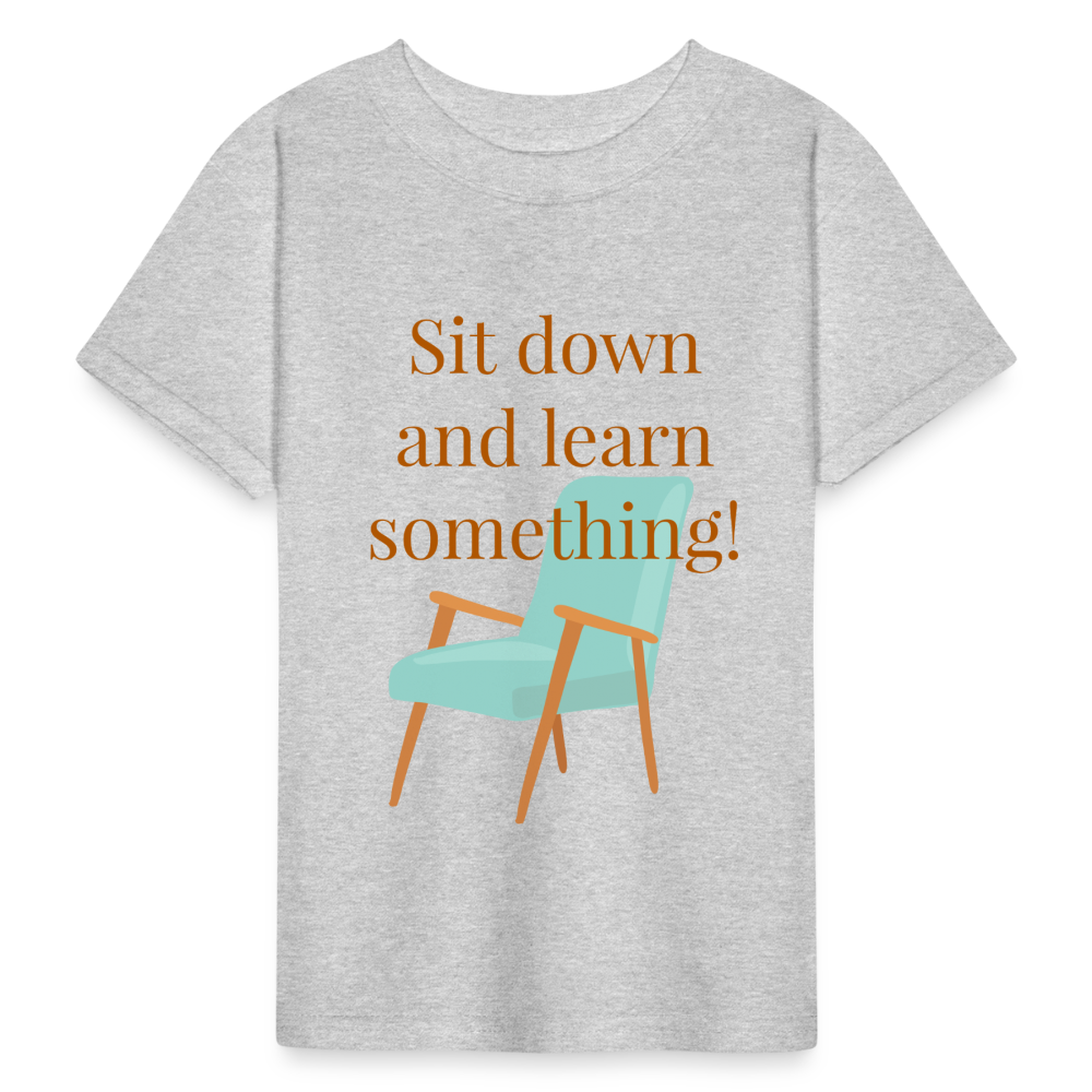 Sit Down Youth T-Shirt - heather gray
