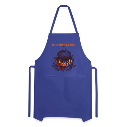Brewmaester Adjustable Apron - royal blue