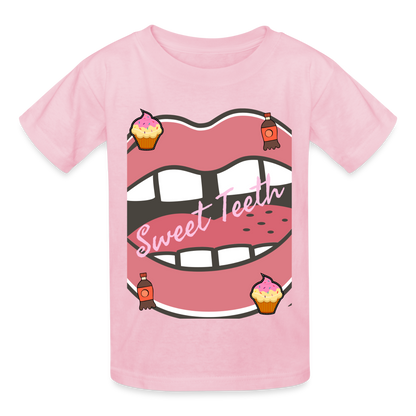 Sweet Teeth Youth T-Shirt - light pink