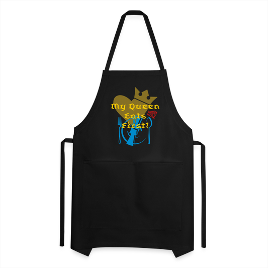 My Queen Adjustable Apron - black