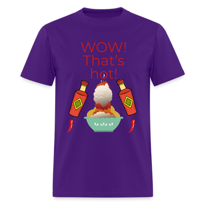 That's Hot T-Shirt - purple