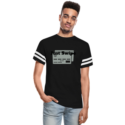 Just Swipe Sport T-Shirt - black/white
