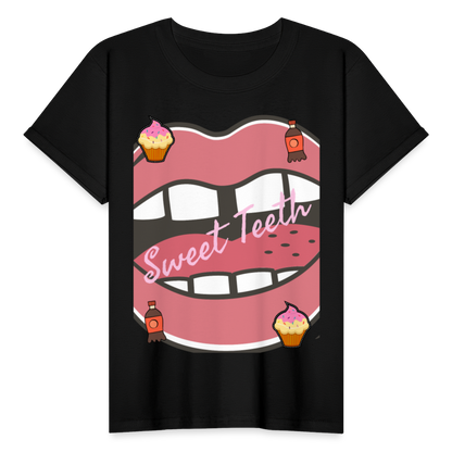 Sweet Teeth Youth T-Shirt - black
