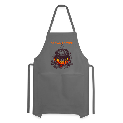 Brewmaester Adjustable Apron - charcoal