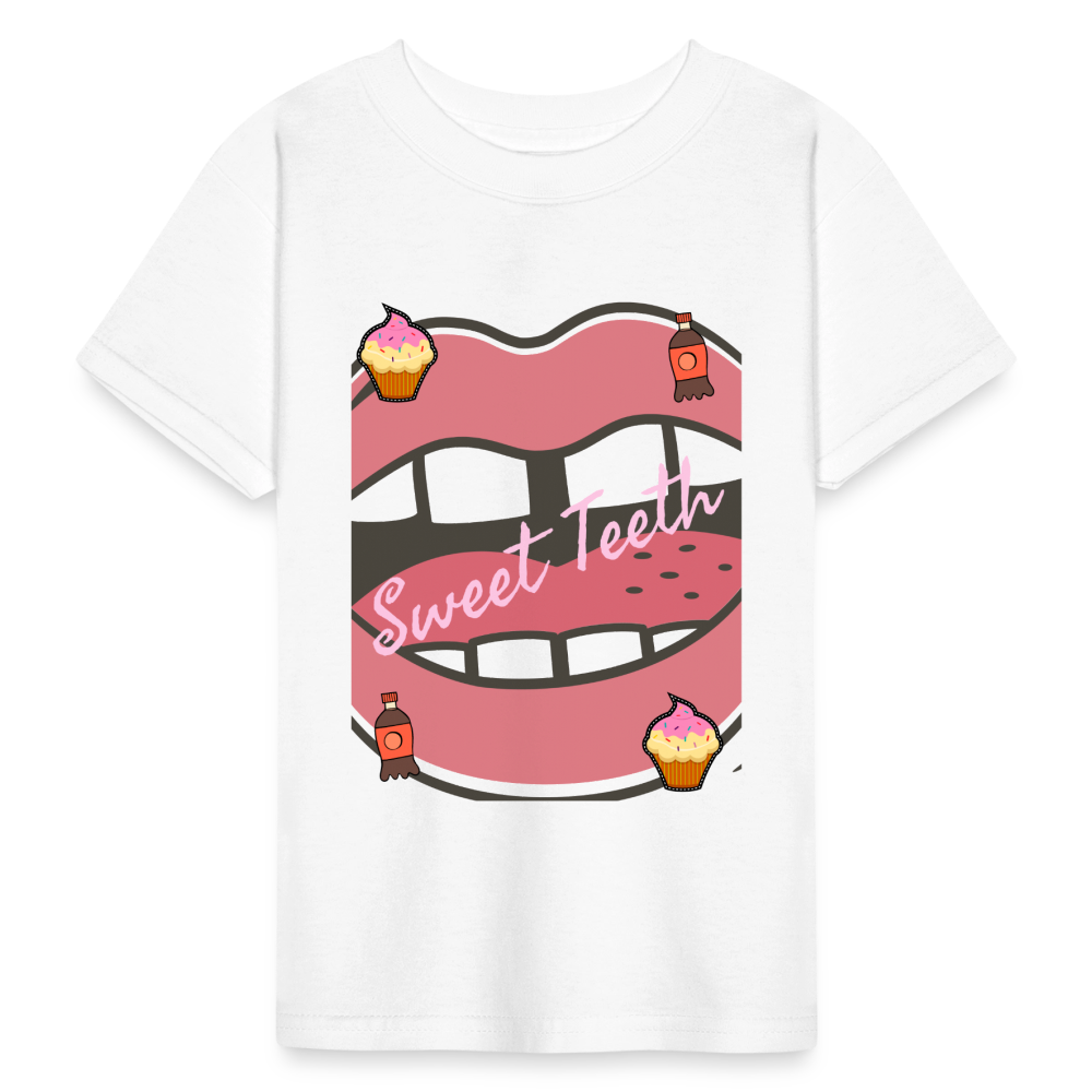 Sweet Teeth Youth T-Shirt - white