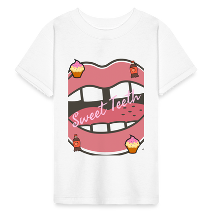 Sweet Teeth Youth T-Shirt - white
