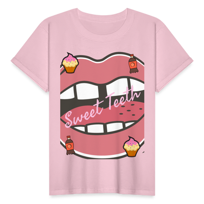 Sweet Teeth Youth T-Shirt - light pink