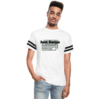 Just Swipe Sport T-Shirt - white/black