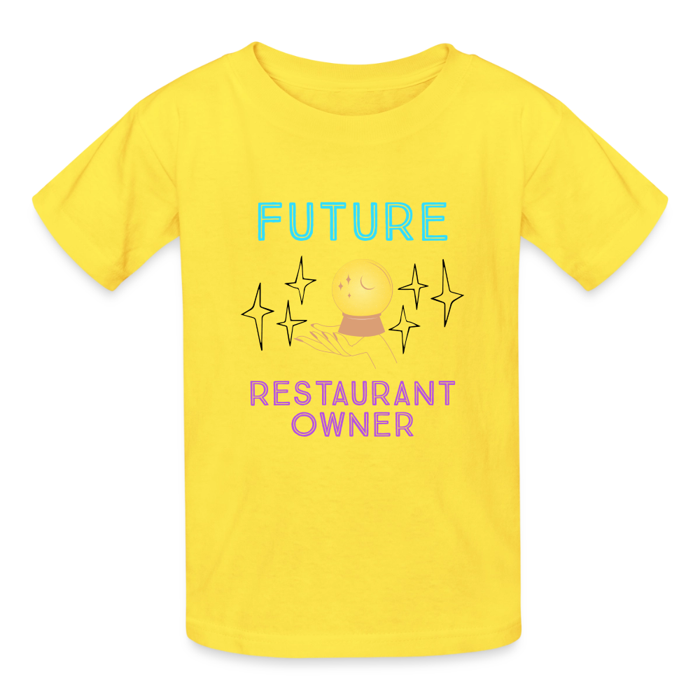 Future Owner Youth T-Shirt - yellow