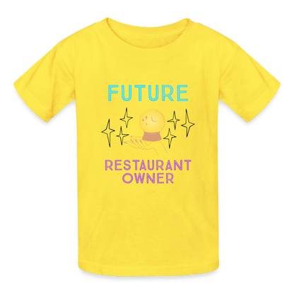 Future Owner Youth T-Shirt - yellow